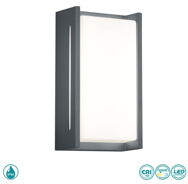 Απλίκα Εξωτερικού Χώρου Trio Lighting Indus 227360142 Ανθρακί