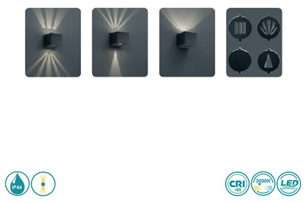 Απλίκα Εξωτερικού Χώρου RL Lighting Cordoba R28222631 Λευκό Ματ