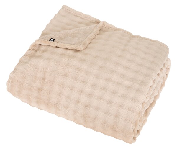 Κουβέρτα Γούνινη Ημίδιπλη (180x230) A-S Zephy Beige 223384B