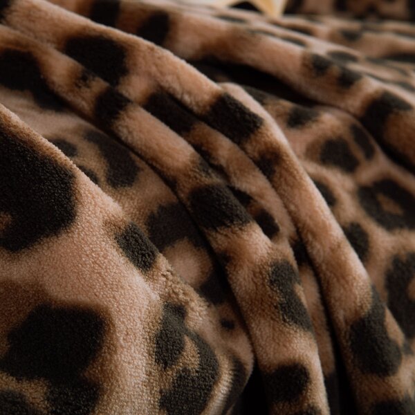 Κουβέρτα Καναπέ Fleece (130x180) Nef-Nef Homeware Cheetar