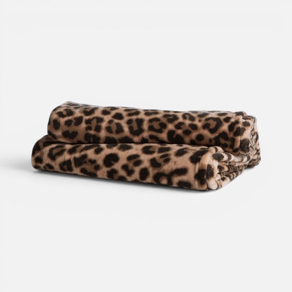 Κουβέρτα Καναπέ Fleece (130x180) Nef-Nef Homeware Cheetar