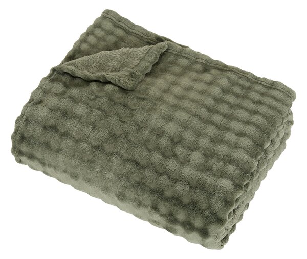 Κουβέρτα Γούνινη Ημίδιπλη (180x230) A-S Zephy Khaki 223384C