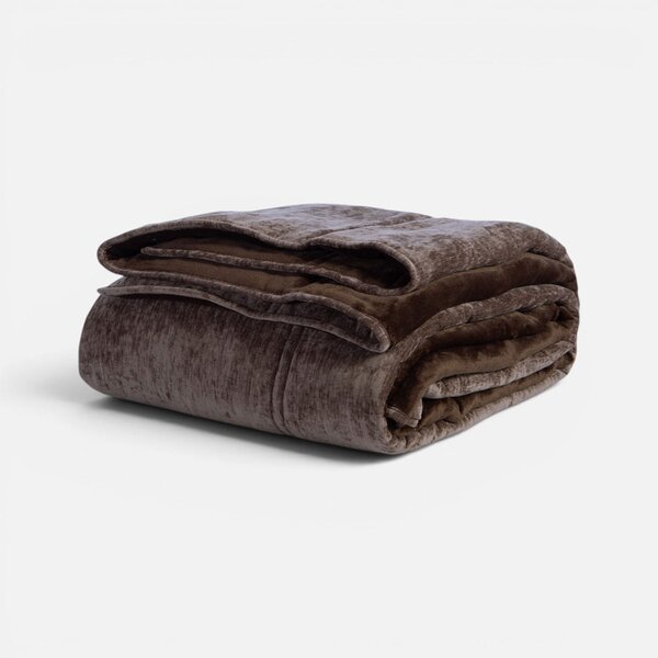Κουβερτοπάπλωμα Υπέρδιπλο (240x220) Nef-Nef Homeware Vania Coffee