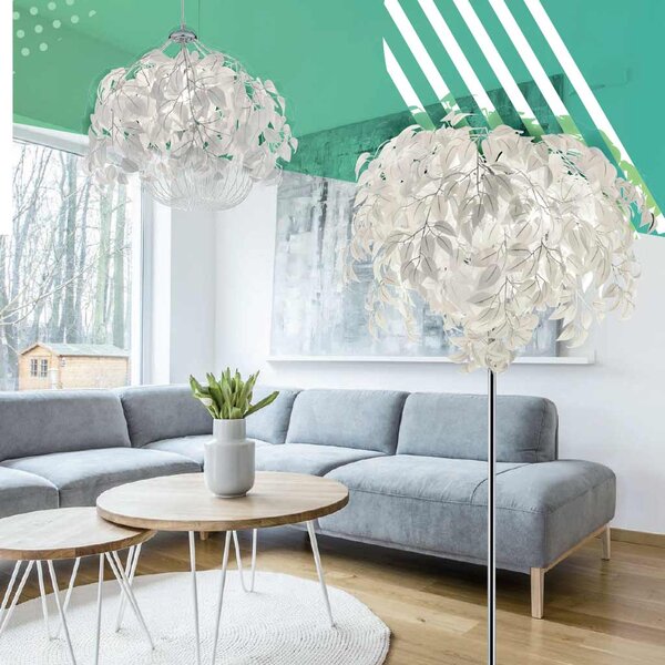 Φωτιστικό Δαπέδου RL Lighting Leavy R40463001 Λευκό