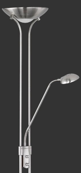 Φωτιστικό Δαπέδου RL Lighting Spock R42292107 Νίκελ Ματ