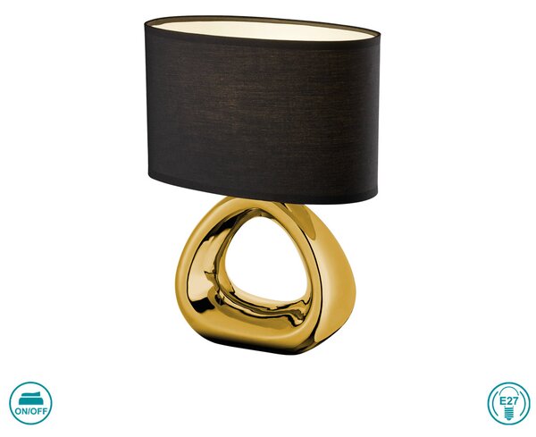 Λάμπα Επιτραπέζια RL Lighting Gizeh R50841079 Χρυσή