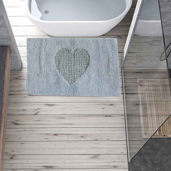 Πατάκι Μπάνιου (50x80) Das Home Bathmats 0576 Γαλάζιο