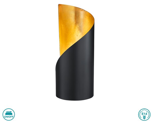 Πορτατίφ RL Lighting Frank R50161032 Μαύρο Ματ