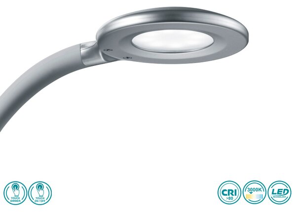 Πορτατίφ Γραφείου RL Lighting Cobra R52721187 Γκρι Τιτανίου