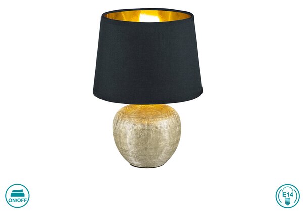 Πορτατίφ RL Lighting Luxor R50621079 Χρυσό