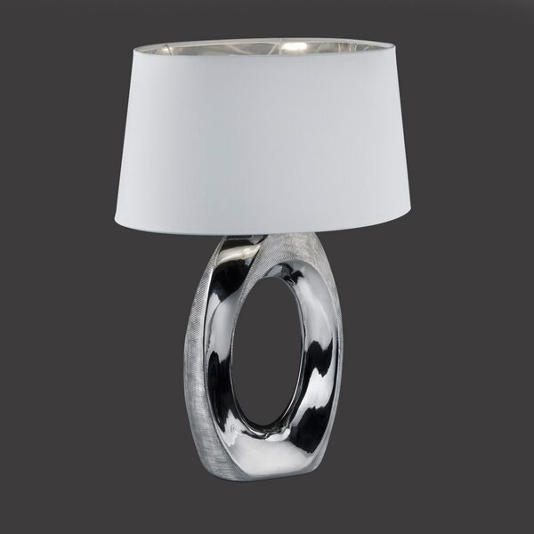 Λάμπα Επιτραπέζια RL Lighting Taba R50521089 Ασημί