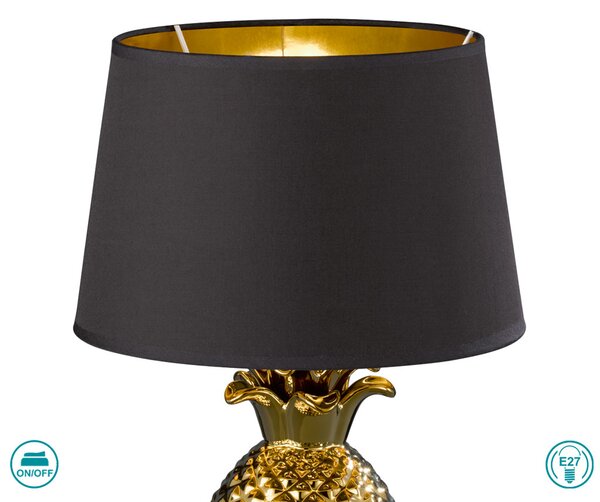 Λάμπα Επιτραπέζια RL Lighting Pineapple R50431079 Χρυσή