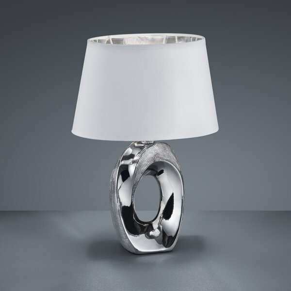 Λάμπα Επιτραπέζια RL Lighting Taba R50511089 Ασημί