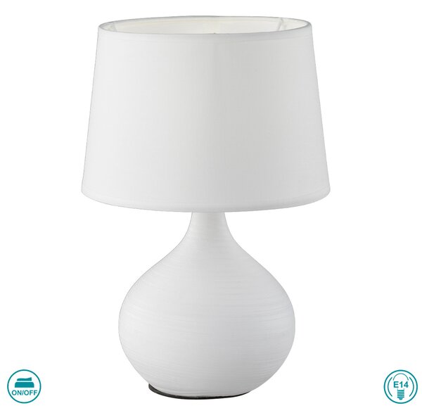 Λάμπα Επιτραπέζια RL Lighting Martin R50371001 Λευκό