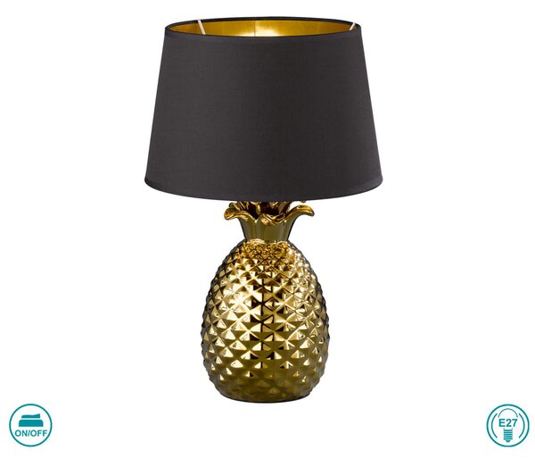 Λάμπα Επιτραπέζια RL Lighting Pineapple R50431079 Χρυσή