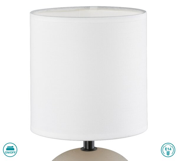 Λάμπα Επιτραπέζια RL Lighting Luci R50351025 Καπουτσίνο