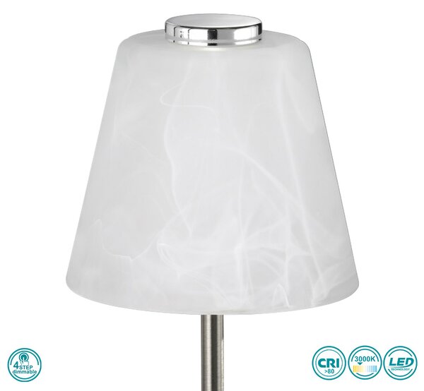 Πορτατίφ RL Lighting Emmy R52541907 Νίκελ Ματ