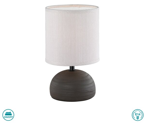 Λάμπα Επιτραπέζια RL Lighting Luci R50351026 Καφέ