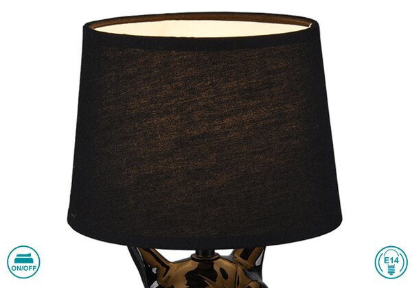 Πορτατίφ RL Lighting Dosy R50231002 Μαύρο