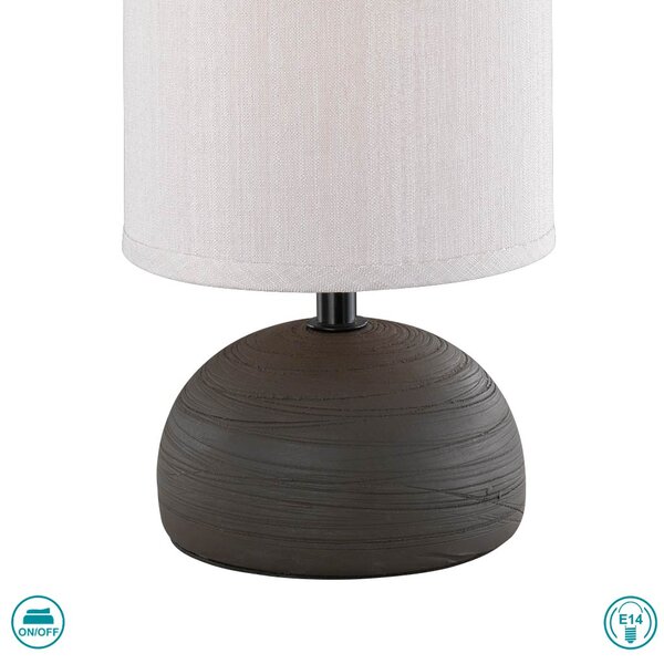 Λάμπα Επιτραπέζια RL Lighting Luci R50351026 Καφέ