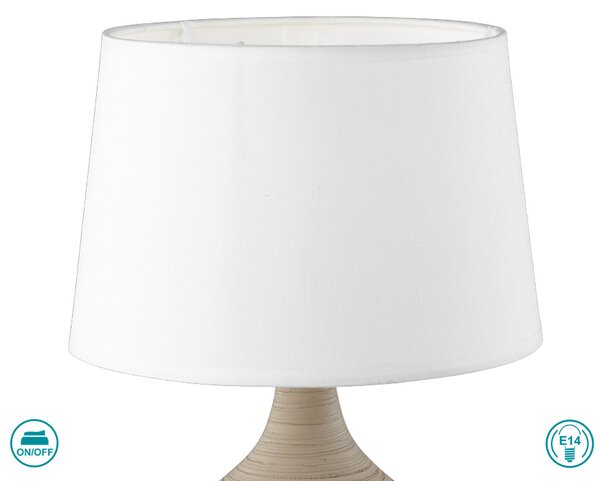 Λάμπα Επιτραπέζια RL Lighting Martin R50371025 Καπουτσίνο