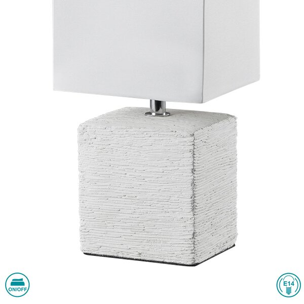 Λάμπα Επιτραπέζια RL Lighting Ping R50131001 Λευκό