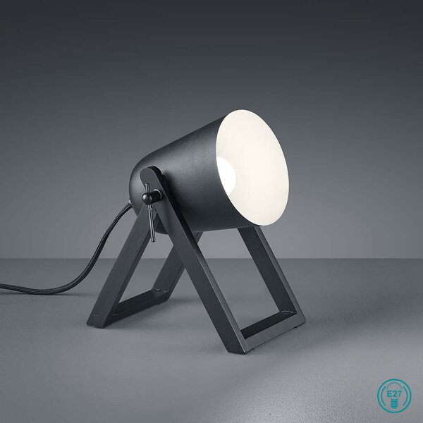 Λάμπα Επιτραπέζια RL Lighting Marc R50721032 Μαύρο Ματ