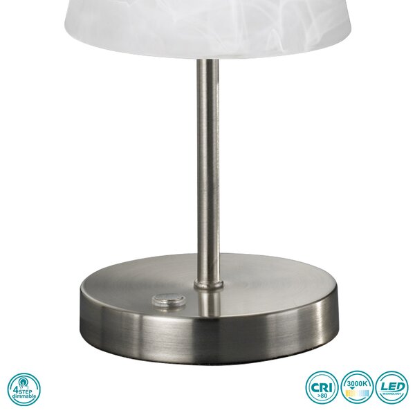 Πορτατίφ RL Lighting Emmy R52541907 Νίκελ Ματ