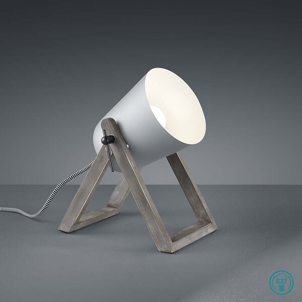 Λάμπα Επιτραπέζια RL Lighting Marc R50721011 Γκρι