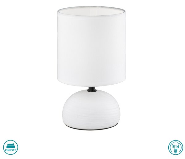 Λάμπα Επιτραπέζια RL Lighting Luci R50351001 Λευκή