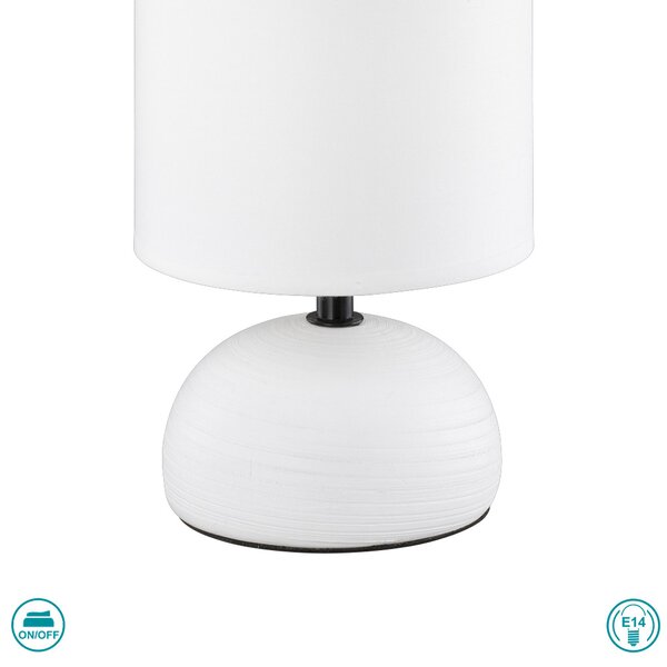 Λάμπα Επιτραπέζια RL Lighting Luci R50351001 Λευκή