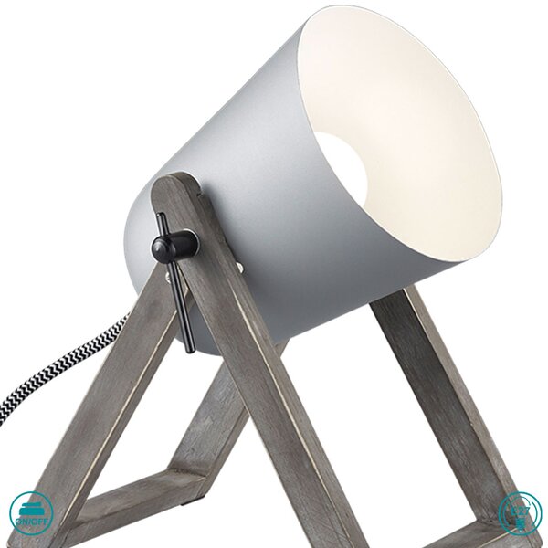 Λάμπα Επιτραπέζια RL Lighting Marc R50721011 Γκρι