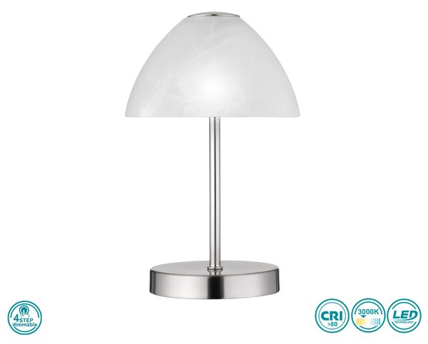 Πορτατίφ RL Lighting Queen R52021107 Νίκελ Ματ