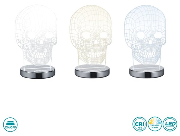 Πορτατίφ RL Lighting Skull R52461106