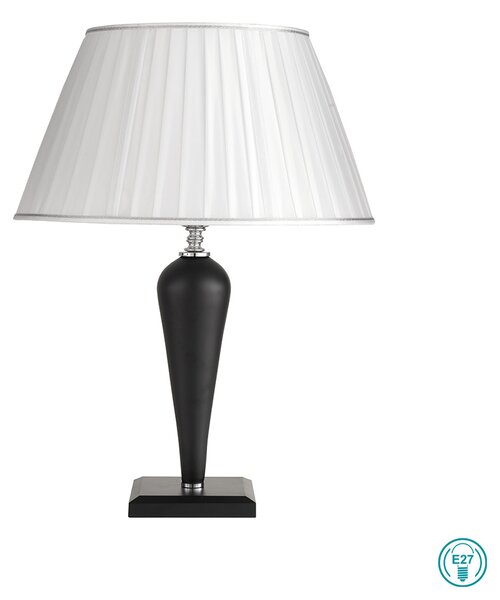 Λάμπα Επιτραπέζια Ondaluce Lg.Ravel/Nero TC.3120D40