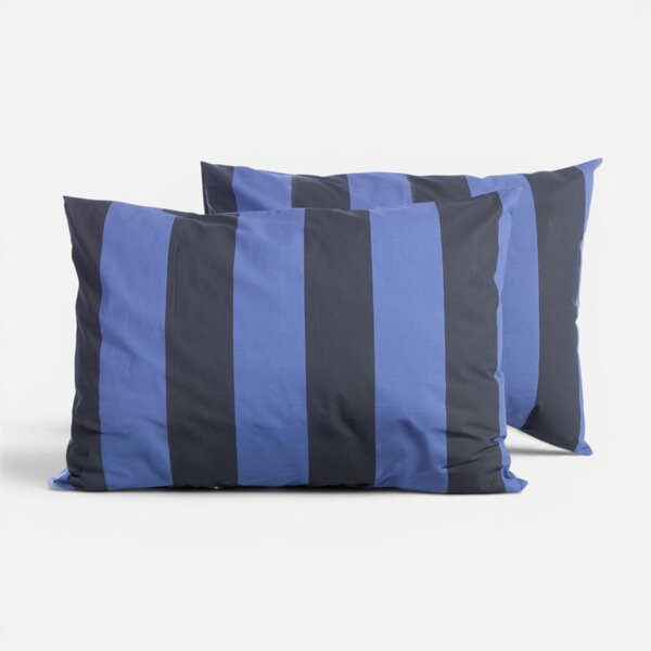 Μαξιλαροθήκη (52x72) Nef-Nef Homeware Casual Vertia Blue/Black