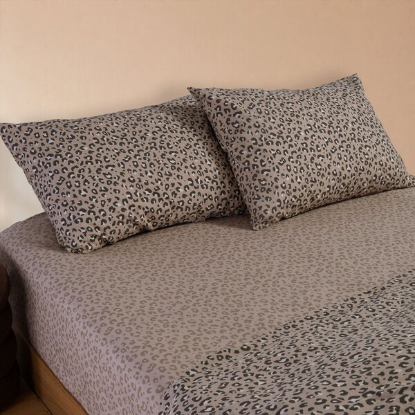 Μαξιλαροθήκη (52x72) Nef-Nef Homeware Wild Beige