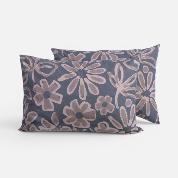 Μαξιλαροθήκη (52x72) Nef-Nef Homeware Harmony Grey