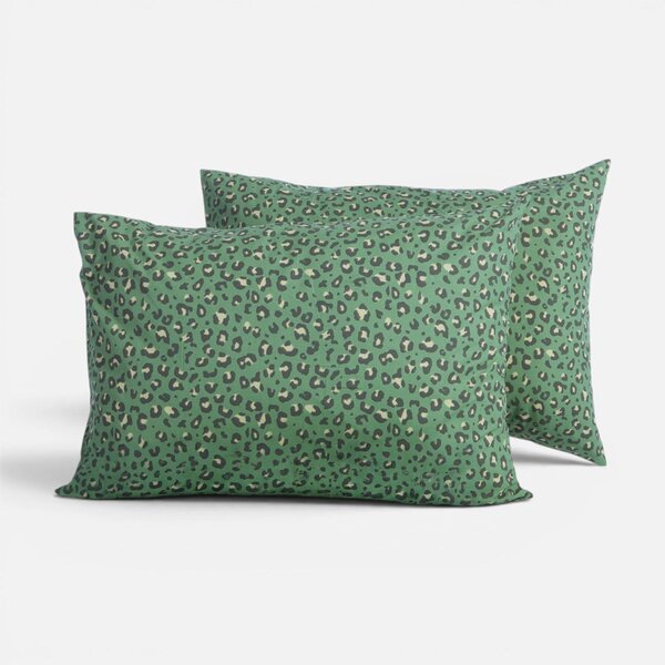 Μαξιλαροθήκη (52x72) Nef-Nef Homeware Wild Green