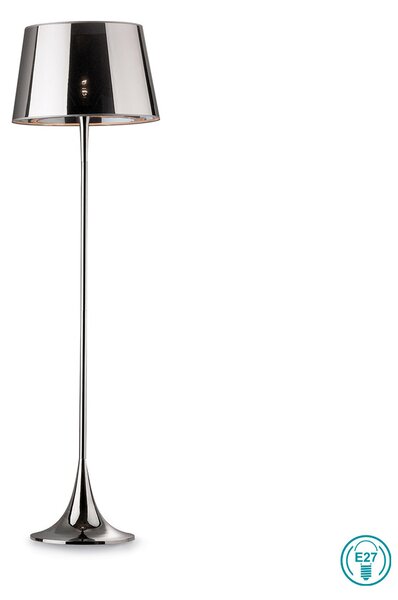 Επιδαπέδιο Φωτιστικό Ideal Lux London Cromo 032382
