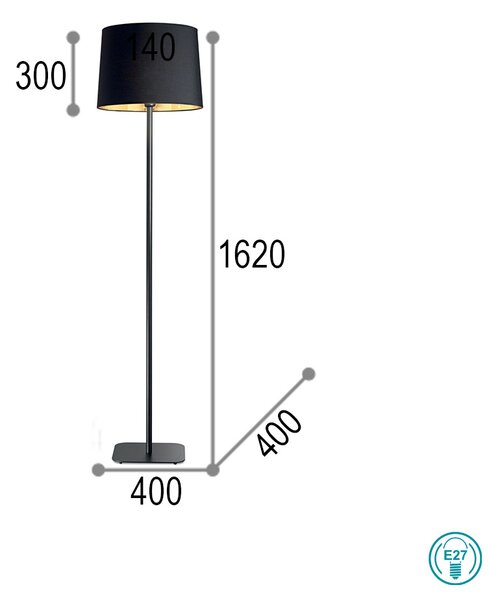 Επιδαπέδιο Φωτιστικό Ideal Lux Nordik 161716