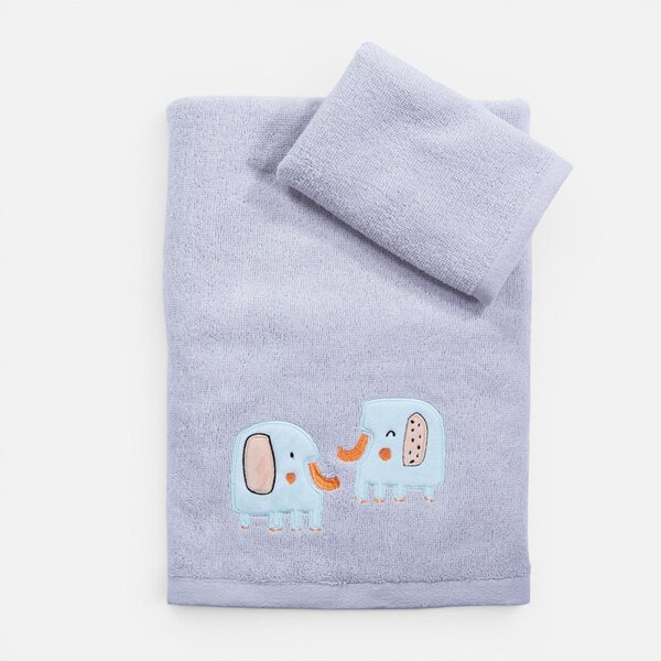 Παιδικές Πετσέτες (Σετ 2τμχ) Nef-Nef Homeware Baby Elephants 26 420gsm