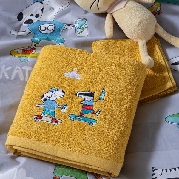 Παιδικές Πετσέτες (Σετ 2τμχ) Nef-Nef Homeware Junior Cool Skating 420gsm
