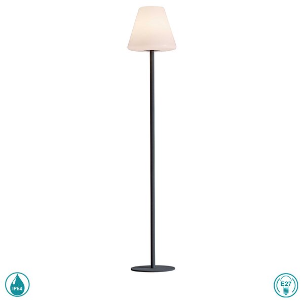 Φωτιστικό Δαπέδου Εξωτερικού Χώρου Viokef Vegas 4158100 Μαύρο