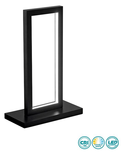 Λάμπα Επιτραπέζια Perenz Cross 6597NCT Μαύρο