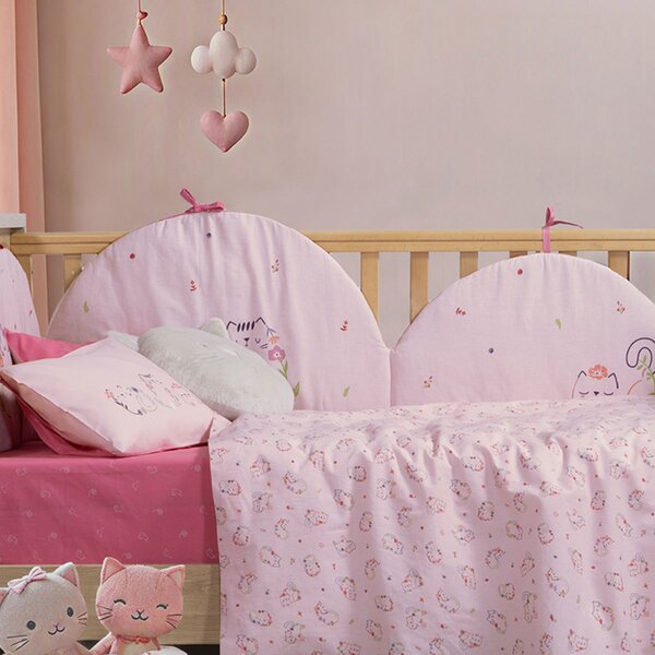 Πάντα Κούνιας (187x40) Nef-Nef Homeware Baby Cats Are Perfect