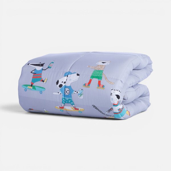 Πάπλωμα Μονό (160x220) 2 Όψεων Nef-Nef Homeware Junior Cool Skating