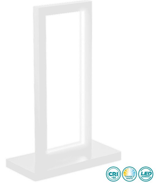 Λάμπα Επιτραπέζια Perenz Cross 6597BCT Λευκό