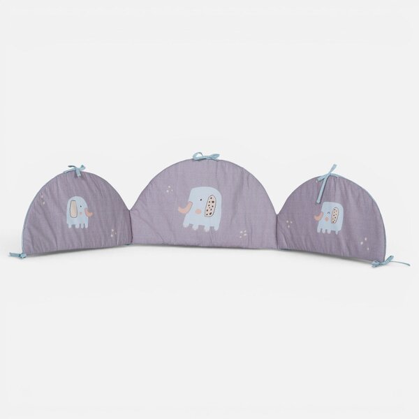 Πάντα Κούνιας (187x40) Nef-Nef Homeware Baby Elephants 26