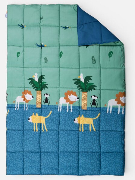 Πάπλωμα Μονό (160x220) 2 Όψεων Nef-Nef Homeware Junior Jungle Mania